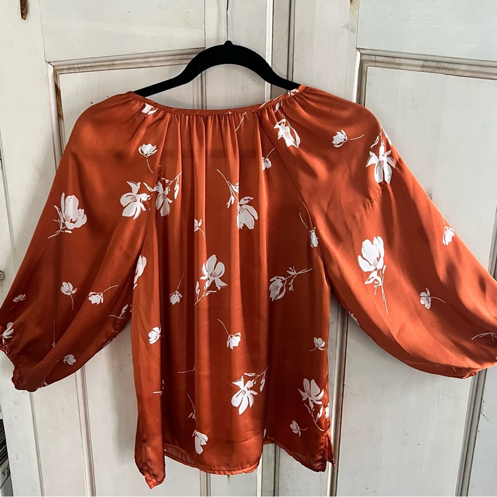 Orange Veronica M Blouse - Size M